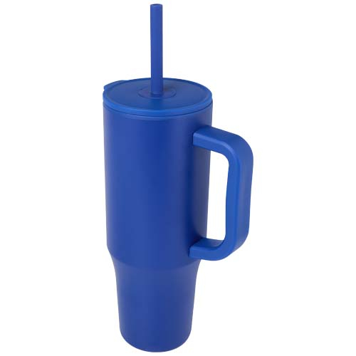 Gobelet isotherme acier recyclé 900 ml à personnaliser Brady Bleu royal